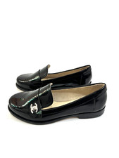 Mocassini Chanel neri in