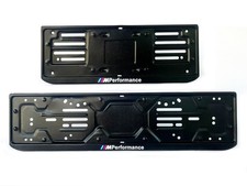 Kit Portatarga Auto ferro solido BMW M Performance Anteriore Posteriore +12 clip