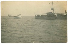 foto anni 30 - WW2 - Nave Militare - Idrovolante Savoia Marchetti - 1931