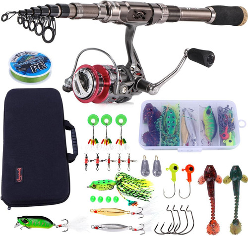 Set canna pesca e - set,