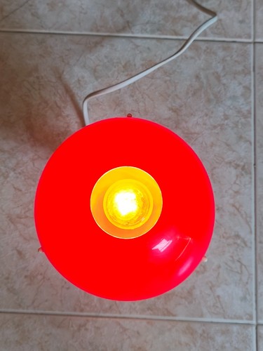 Lampada space age - age, plexiglass
