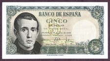SPAGNA 5 PESETAS Banconota