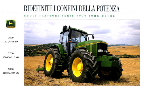 John deere nuovi - john, trattori
