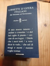 LIBRETTI D'OPERA ITALIANI