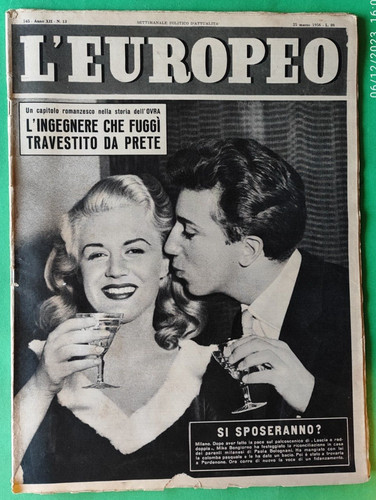 Mike bongiorno europeo 1956 - mike,