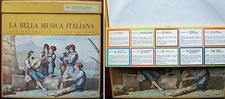 LA BELLA MUSICA ITALIANA cofanetto 10 Lp RCA VINTAGE '70 33g 100 brani famosi