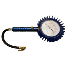 MANOMETRO PRESSIONE GOMME PROFESSIONALE 0-4 BAR CON GLICERINA DIAM 100mm