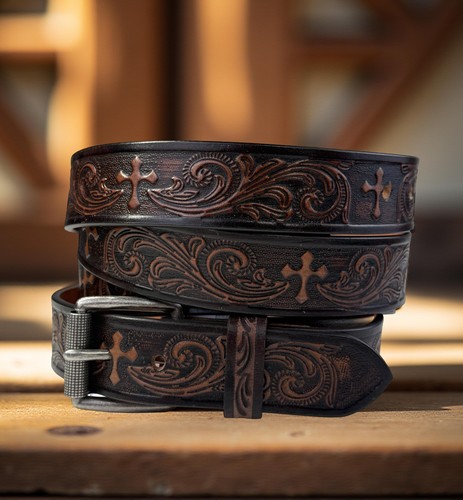 Cintura western croce - , cowboy