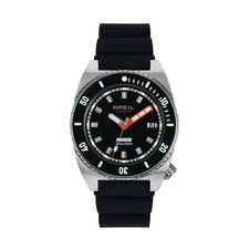 Orologio Breil Manta Seeker Automatic TW2116 Silicone Nero Watch Uomo 42mm