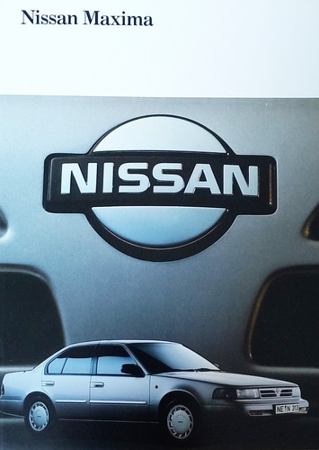 Nissan maxima brochure - nissan, 05/89
