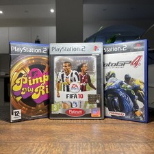 LOT 3 GAMES PS2 MOTORCYCLE GP
