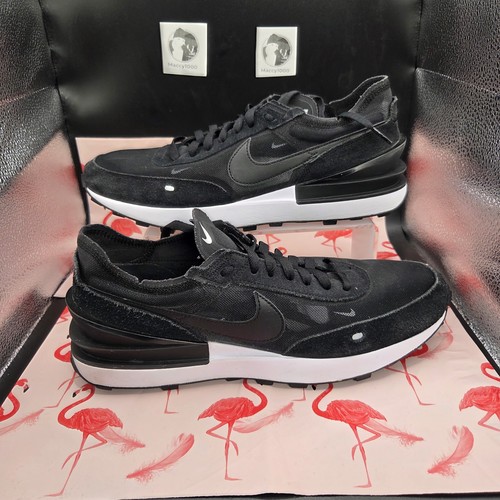 Nike waffle one nero - nike, nero/bianco
