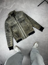 Giacca pelle stile Diesel