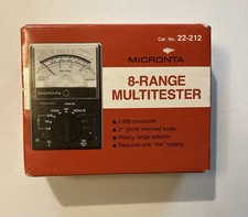 Multitester vintage Micro ya 8