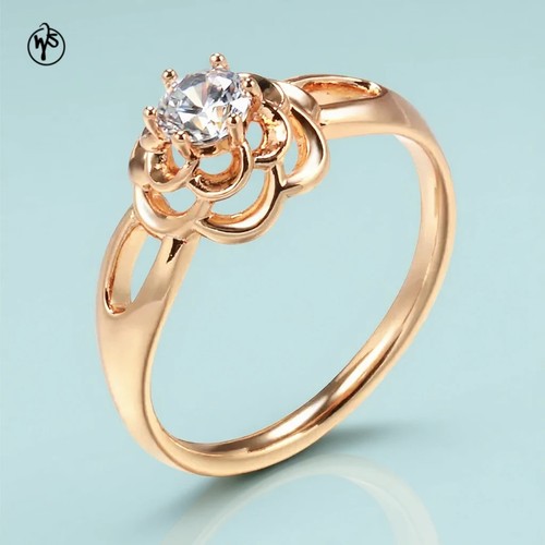 Anello oro rosa laminato - , con