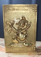 DISNEY - Salvadanaio in Metallo a Forma di Cassaforte - 920 grammi - Anni 80-90