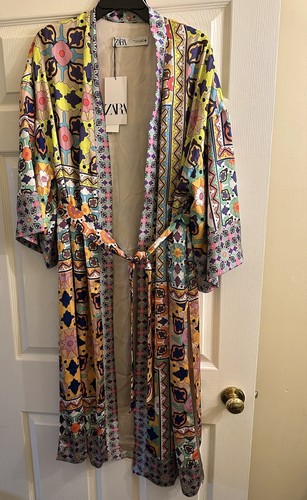 New zara vibrant printed - zara, silky