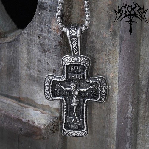 Collana uomo croce crocifisso