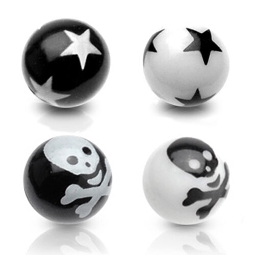 6mm kugel piercing con - 1,6mm,