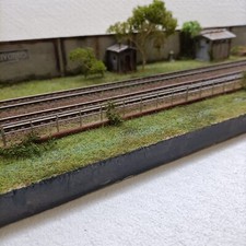 Diorama plastico ferroviario - plastico,