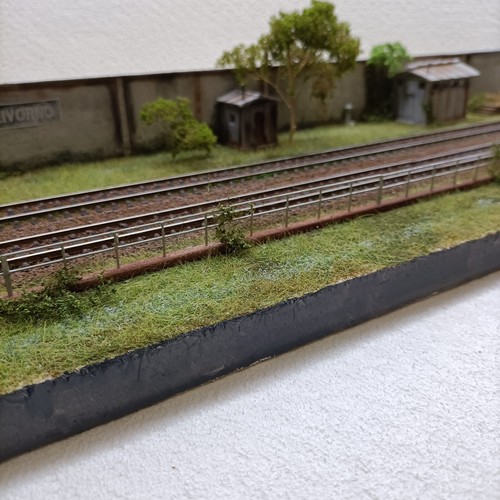 Diorama plastico ferroviario - diorama,