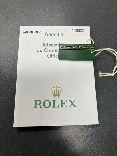 Rolex 116200 datejust - z, serie