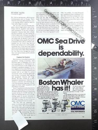 1984 advertisement for omc - for,