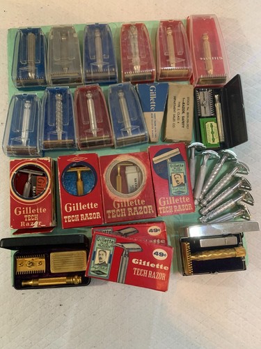 Lotto rasoio gillette vintage - lotto,