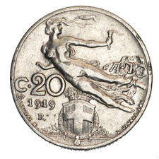 ITALIA 20 Centesimi 1919