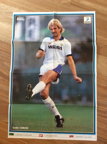 Poster calcio ludo coeck - poster,