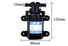 Pompa 12v A Membrana Fai Da Te Giardinaggio Solare Camper Barca