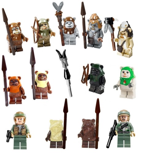 Lego minifigure ewok - lego, set