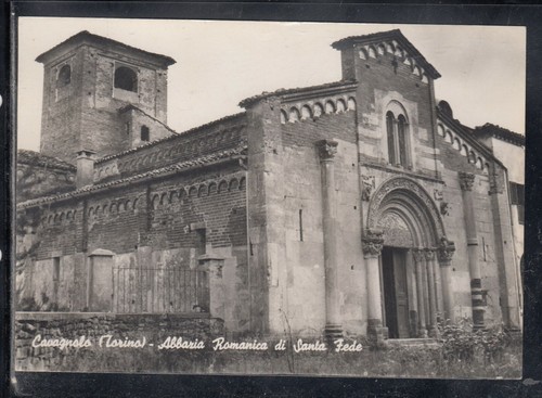 Cartolina cavagnolo abbazia - cavagnolo,