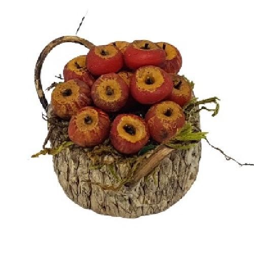 Miniatura cesto mele - cesto,