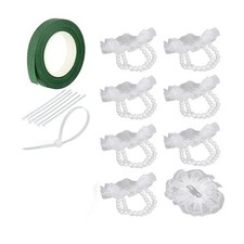 Fascia da polso corsetto 8 pezzi braccialetti da polso, braccialetti elastici per 5942