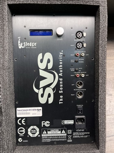 Amplificatore svs sledge - amplificatore,