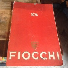 CATALOGO GIULIO FIOCCHI LECCO 1976 MUNIZIONI CACCIA SPORT TIRO DIFESA 
