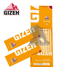 Cartine GIZEH Originale Giallo Corte Da 50 Libretti