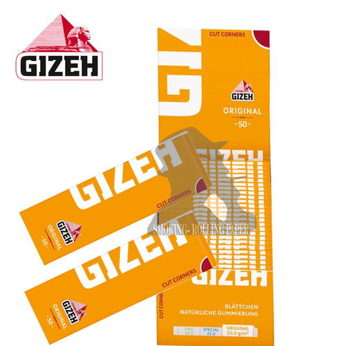 Cartine gizeh originale - originale, giallo