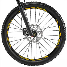 L018 Adesivi cerchi ruote bici mtb mountain bike strisce x2 ruote kit completo