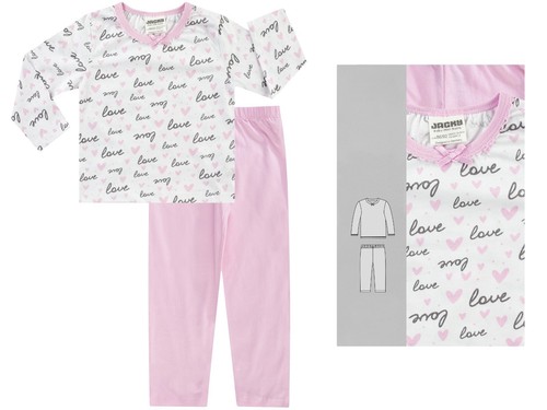 Pigiama lungo bambina jacky - jacky, 2