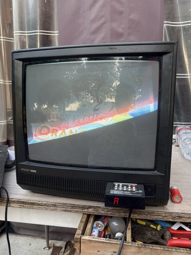 Televisore crt catodico - crt, mivar