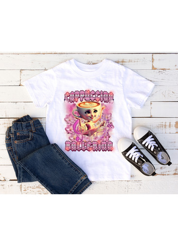 Shirt girocollo cappuccino - t-shirt,