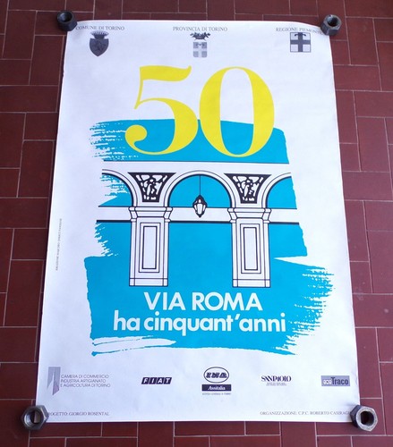Poster via roma - via,