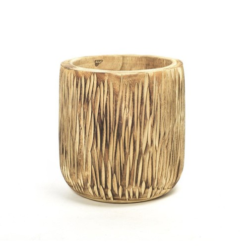 Cachepot porta vaso legno - in,