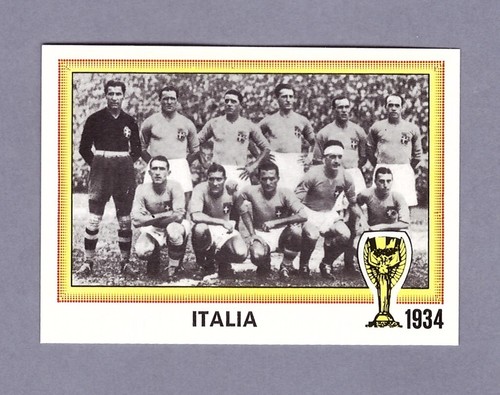 Italia 1934 figurine panini - italia,