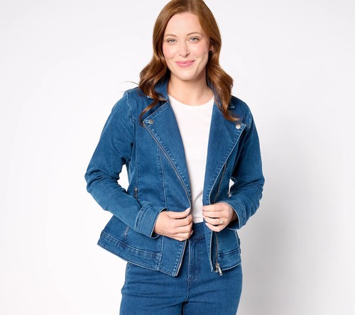 Giacca moto denim - giacca,