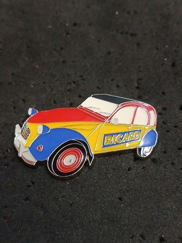 Pin ricard 2cv citroen - ricard,
