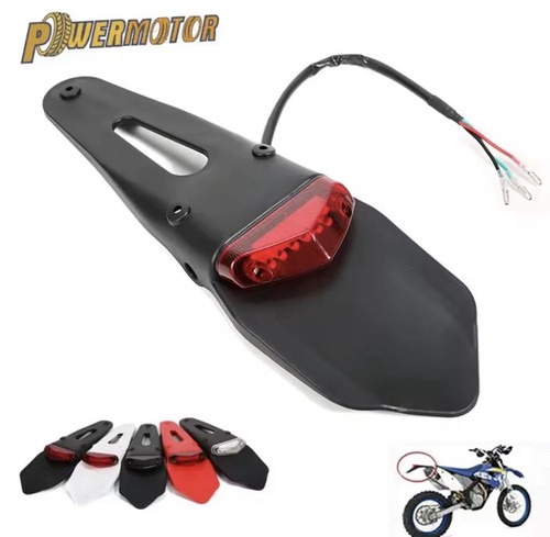 Porta targa con fanale - targa,