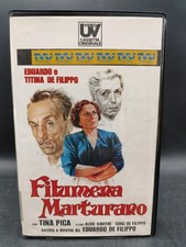VHS Filumena Marturano Tina Pica Eduardo Titina De Filippo UV VIDEO bw commedia